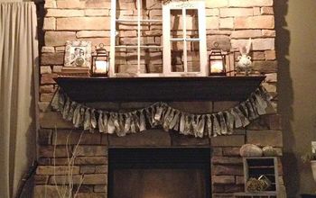 Hand-Tied Toile Bunting = Instant Decor Accent