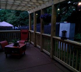 diy pergola patio outdoor living wood, decks, outdoor furniture, outdoor living, patio