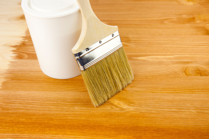 kitchen countertop refinish sand stain wood, countertops, kitchen design, painting