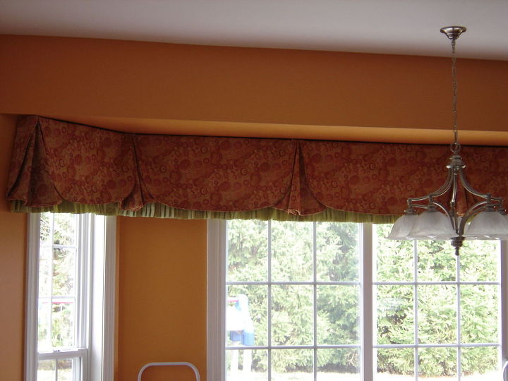 valances made easy, home decor, reupholster, window treatments