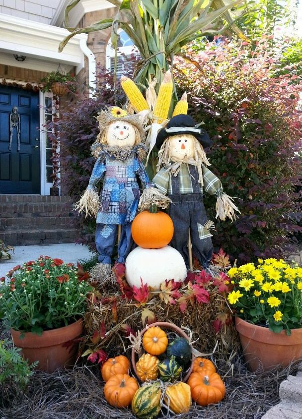 outdoor fall decor, seasonal holiday decor