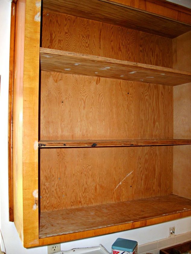 kitchen cupboard to open shelving, kitchen cabinets, kitchen design, shelving ideas