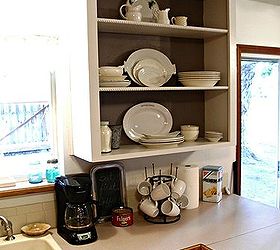 Kitchen Cupboard to Open Shelving
