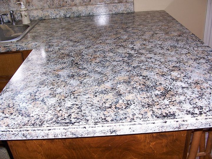 Painting Kitchen Counters With Giani Granite Hometalk