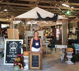 craft show booth display vintage ideas, repurposing upcycling