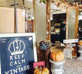 craft show booth display vintage ideas, repurposing upcycling