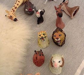 craft wall decor animal head clock, crafts, repurposing upcycling