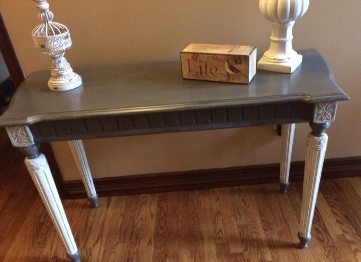 chalk paint upcycled sofa table, chalk paint, home decor, painted furniture, repurposing upcycling