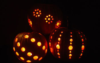 DIY Pumpkin Carving With A Drill