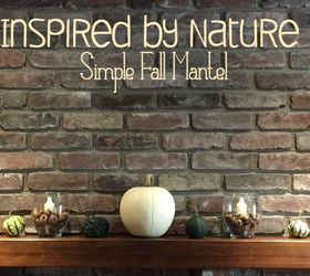 fall decor inspired by nature, halloween decorations, home decor, seasonal holiday decor