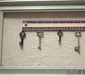 framed skeleton keys, home decor, repurposing upcycling, wall decor