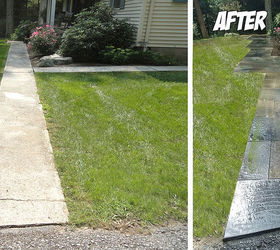 Flagstone Walkway Before & After