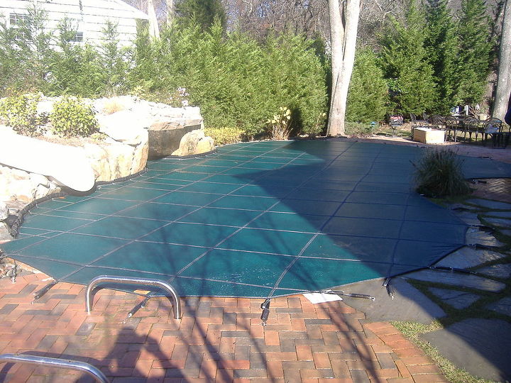 closing down pools what it means to have you covered, home maintenance repairs, pool designs, Pool Surrounds