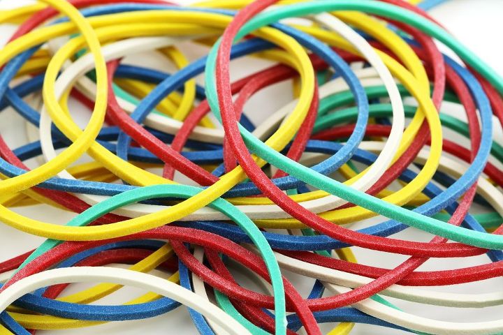 creative uses for rubber bands, crafts, repurposing upcycling