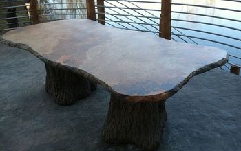 Concrete Patio Table