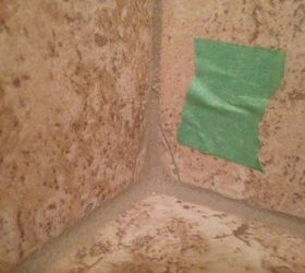 q crack in my shower tile, bathroom ideas, home maintenance repairs, tiling