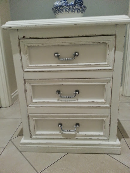 shabby chic chest of drawers, painted furniture, shabby chic