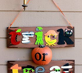 kid friendly halloween sign, crafts, halloween decorations, seasonal holiday decor