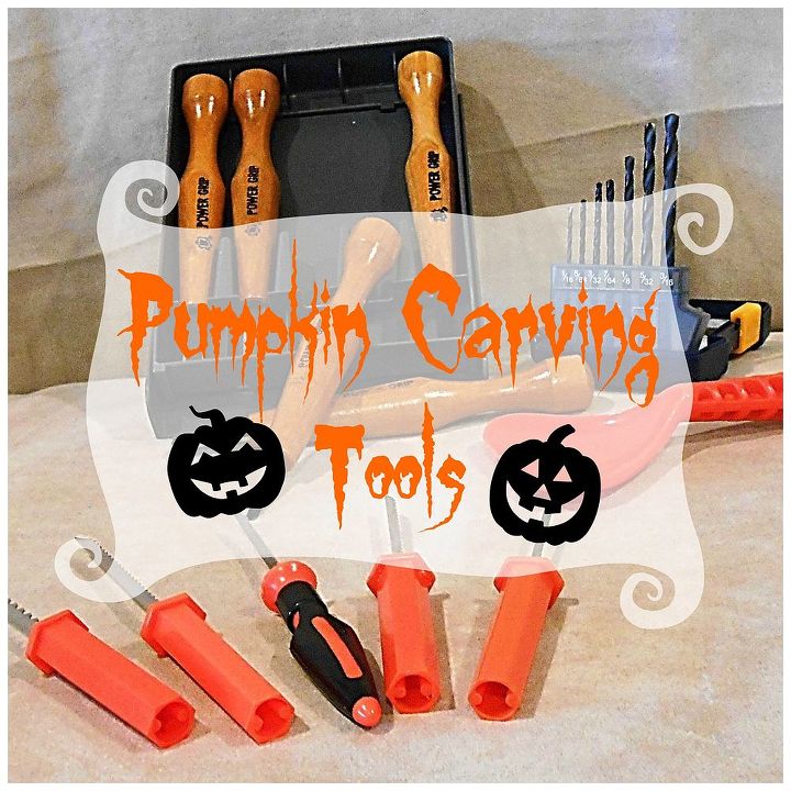 pumpkin carving tool of the trade, crafts, halloween decorations, seasonal holiday decor