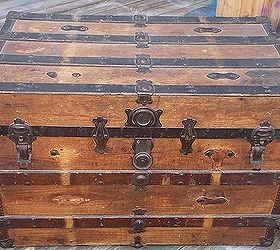 steamer trunk up cycle, Here is the before