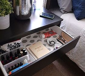 organizing nightstand bedroom simple, bedroom ideas, home decor, organizing