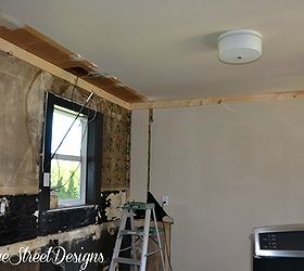 modern farmhouse kitchen ceiling, diy, kitchen design