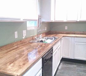 our kitchen remodel, home improvement, kitchen design, Finished countertops