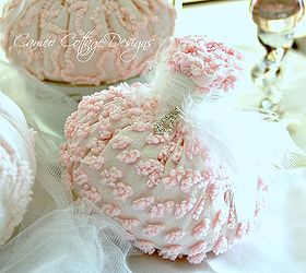 crafts pink princess pumpkins, crafts, seasonal holiday decor
