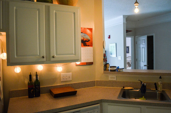 Apartment Lighting Project Battery Operated Led Under Cabinet