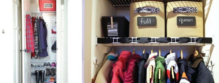 organizing coat closet ideas storage, closet, organizing, storage ideas