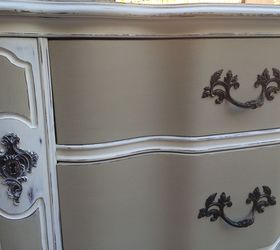 painted furniture vintage buffet dresser, chalk paint, painted furniture, shabby chic