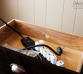 diy charging station electronic devices, electrical, home decor, organizing