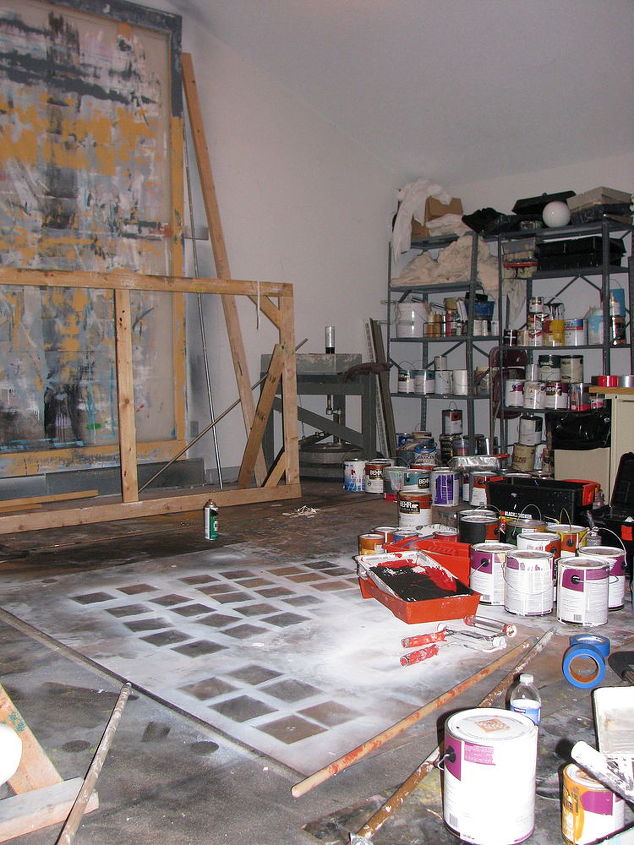 q how to keep my art studio clean, craft rooms, how to, organizing, shelving ideas, storage ideas, Hopefully I will get this figured out and post the afters