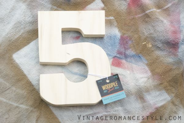 diy shabby wood number makeover, crafts, shabby chic