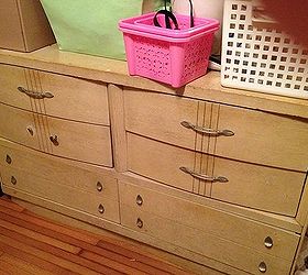 what should i do with this great old vintage 50 s bedroom furniture, The dresser