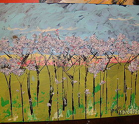 paper shredder paintings, crafts, home decor, painting