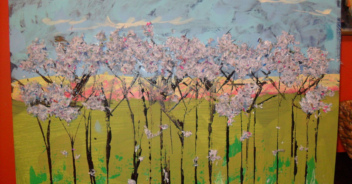Paper Shredder Paintings Hometalk