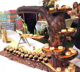 cupcake favors stand, crafts, shelving ideas, woodworking projects