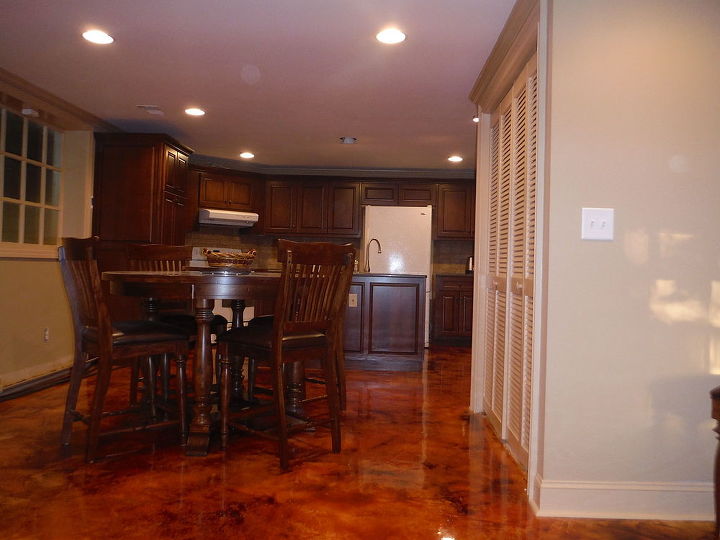 Stained Concrete Rocks Hometalk