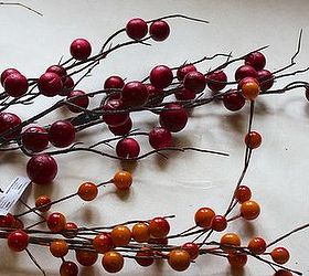 wreath fall berries dollar store grapevine, crafts, seasonal holiday decor, wreaths