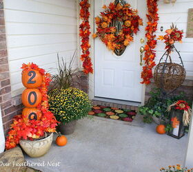 porches autumn front, porches, seasonal holiday decor