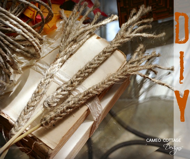 diy faux wheat stalks, crafts, seasonal holiday decor
