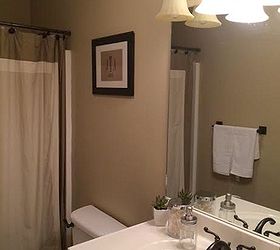 guest bathroom makeover, bathroom ideas, home decor, small bathroom ideas, Before
