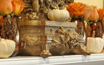 3 Steps to a Simple but Elegant Fall Mantel