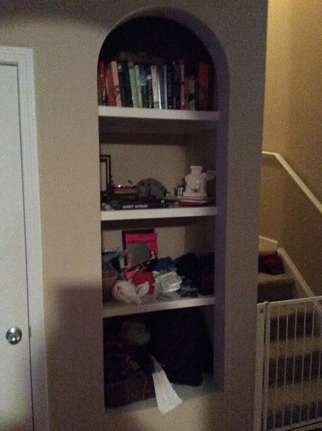 q home improvement bookcase deep set built in, diy, shelving ideas, storage ideas, wall decor