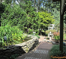 garden tour cottage pond, gardening, outdoor living, ponds water features