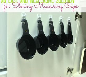 storage solution measuring cups kitchen, kitchen design, organizing