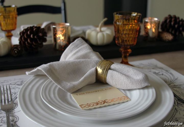 Pottery Barn Knock-off Napkins & Fall Table Setting | Hometalk Pottery Barn Knock-off Napkins & Fall Table Setting | Hometalk