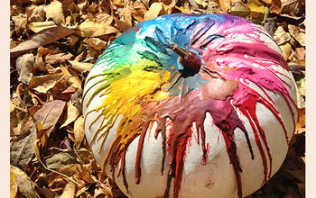 Color Your World (Or Just Your Pumpkin) With Crayons