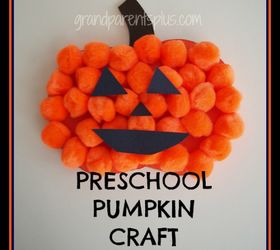 Preschool Pumpkin Craft - Just Right for a Short Attention Span!